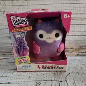 Real Littles Backpacks: Plushie Llama Backpack with 4 Surprises